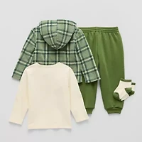 Little Stitch Baby Boys 3-pc. Pant Set