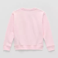 Disney Collection Little & Big Kid Girls Crew Neck Fleece Long Sleeve Jessie Sweatshirt