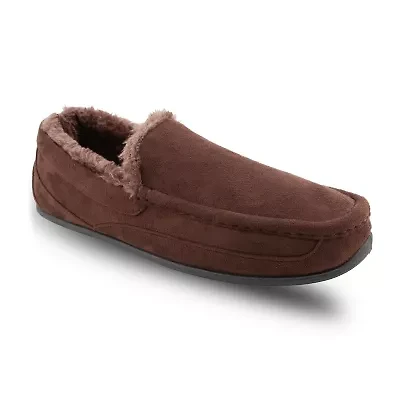 Deer Stags Spun Mens Slip-On Slippers