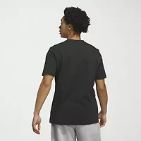 adidas Mens Crew Neck Short Sleeve Regular Fit Graphic T-Shirt