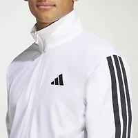 adidas Mens Mock Neck Long Sleeve Layered Top