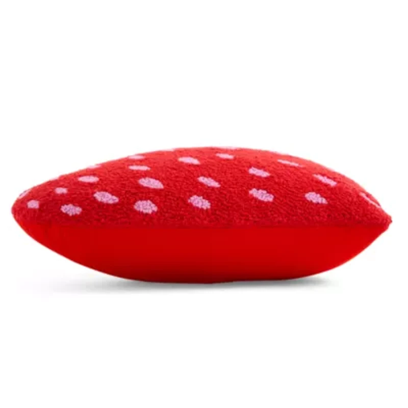 Layerings Strawberry Heart Throw Pillow