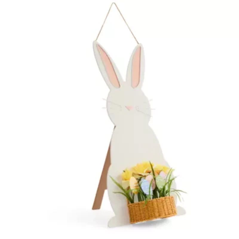 Layerings Bunny Easter Porch Sign