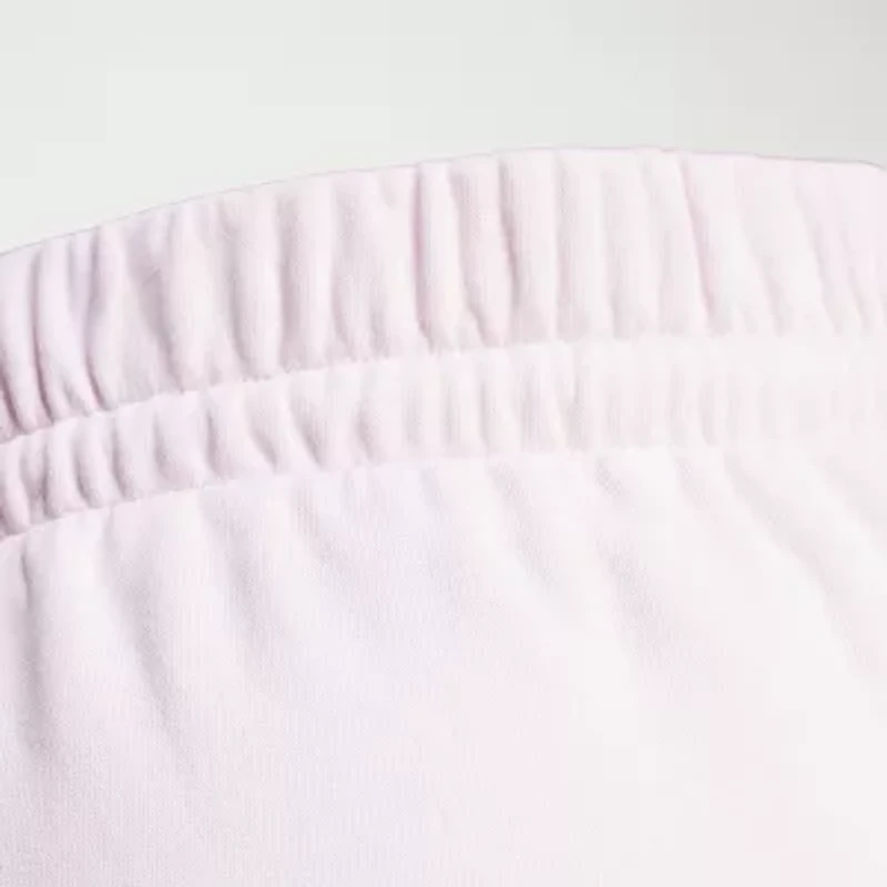 adidas Womens Plus Straight Mid Rise Fleece Sweatpant