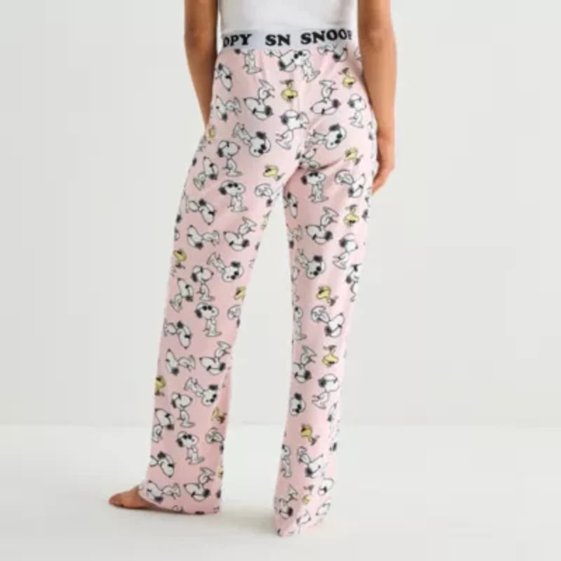 Disney Mjc Womens Easy-on + Easy-off Snoopy Pajama Pants
