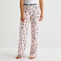 Disney Mjc Womens Easy-on + Easy-off Snoopy Pajama Pants