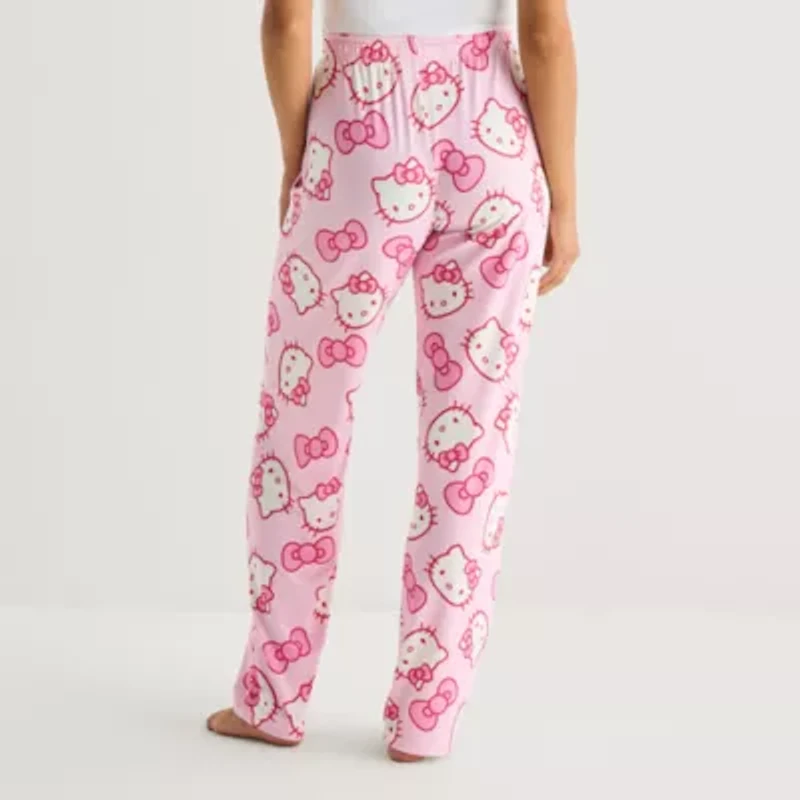Womens Hello Kitty Plush Pajama Pants