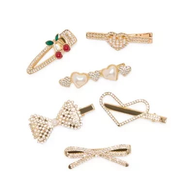 Capelli of N.Y. Girls 6-pc. Hair Clip