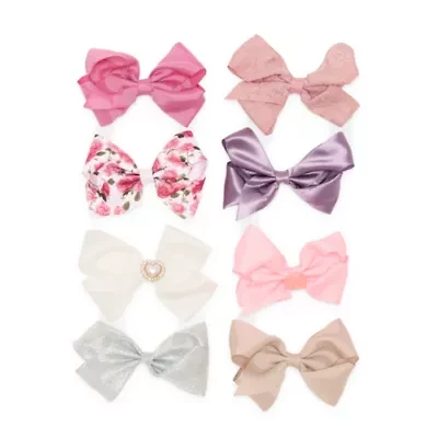 Capelli of N.Y. Girls 8-pc. Hair Bow