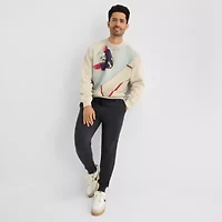 Xersion Mens Round Neck Long Sleeve Sweatshirt