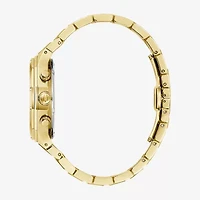 Bulova Prestige Mens Chronograph Gold Tone Stainless Steel Bracelet Watch 97b232