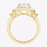 Signature By Modern Bride (F / Vs2) Womens 5 1/7 Ct. T.W. Lab Grown White Diamond 14K Gold 5-Stone Engagement Ring