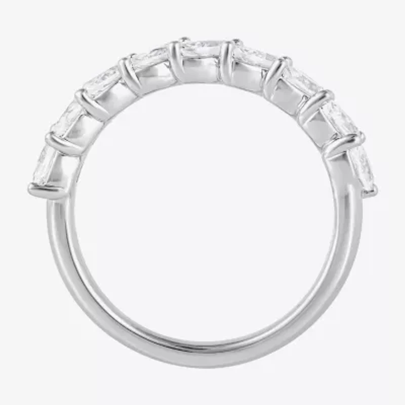 (F / Vs2) Womens 1 CT. T.W. Lab Grown White Diamond 10K Gold Band