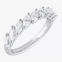 (F / Vs2) Womens 1 CT. T.W. Lab Grown White Diamond 10K Gold Band