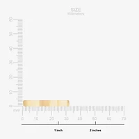 Mens 4MM 10K Gold Wedding Band