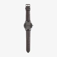 Geneva Mens Brown Strap Watch Mac5174jc