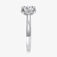(I / Si2) Womens 2 CT. T.W. Lab Grown White Diamond 14K Gold Over Silver Round Solitaire Engagement Ring
