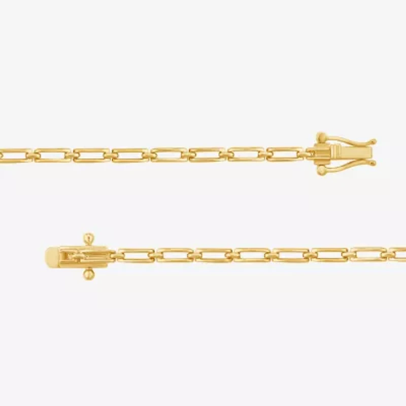 (F, Vs2) Womens 1/2 CT. T.W. Lab Grown White Diamond 14K Gold Over Silver 7 Inch Tennis Bracelet