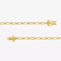 (F, Vs2) Womens 1/2 CT. T.W. Lab Grown White Diamond 14K Gold Over Silver 7 Inch Tennis Bracelet