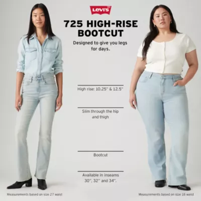 Levi's® Women’s Plus 725™ High Rise Bootcut Jeans
