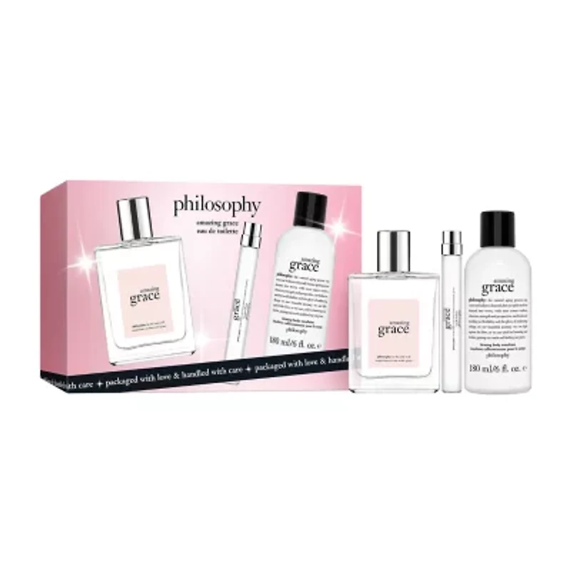 Philosophy Amazing Grace Holiday Edt 3 Pc Set ($143 Value)
