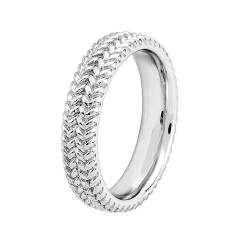 Personally Stackable Sterling Silver Stackable Ring