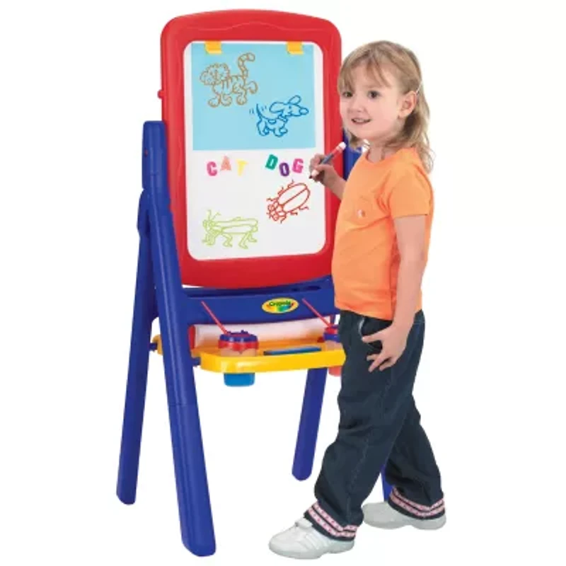 Crayola Grow 'N Up Qwikflip 2-Sided Kids Easel Easel