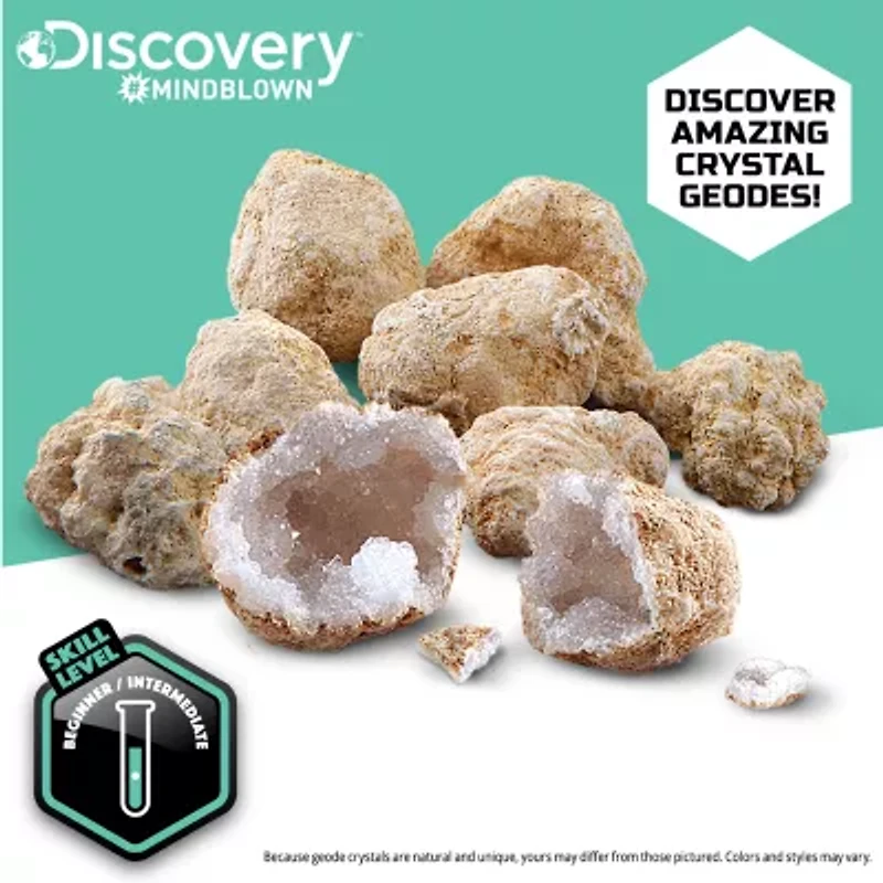 Discovery™ #Mindblown Geode Crystal Excavation Kit