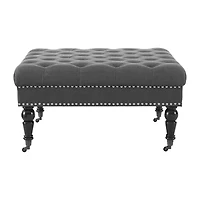 Isabelle Square Tufted Ottoman