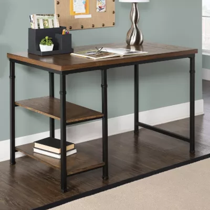 Attwood Two-Shelf Desk