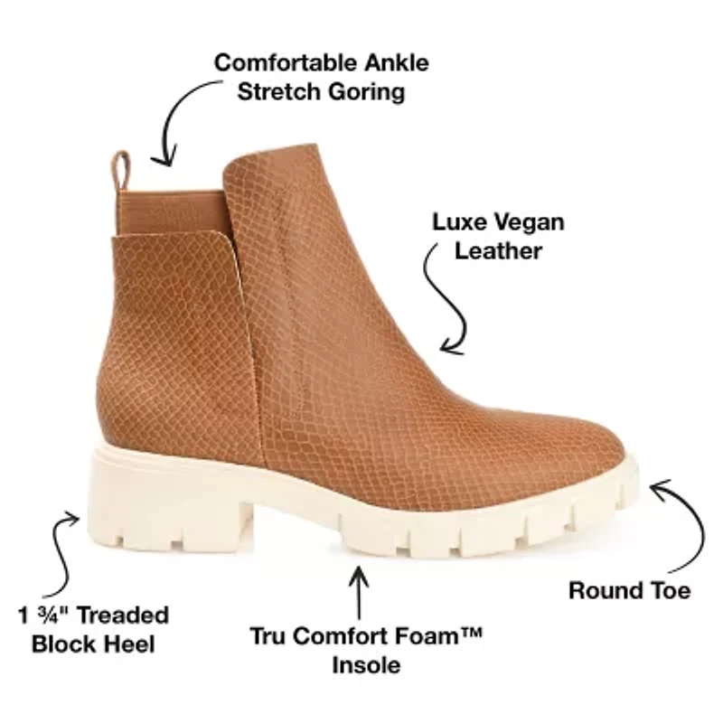 Journee Collection Womens Jeeva Block Heel Booties
