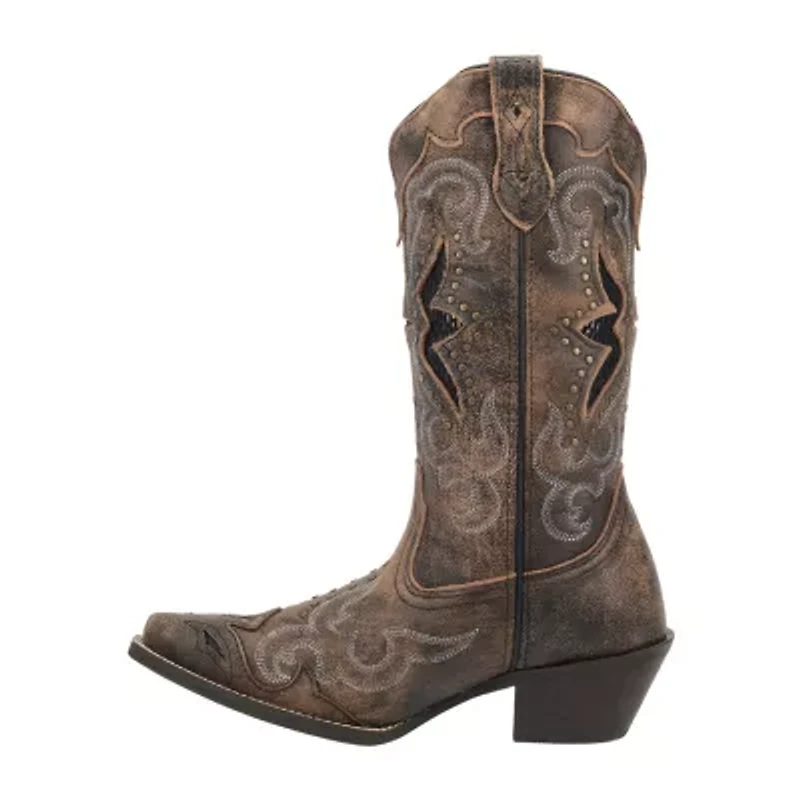 Laredo Womens Block Heel Cowboy Boots