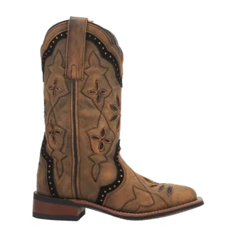 Laredo Womens Flat Heel Cowboy Boots