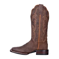 Dan Post Womens Stacked Heel Cowboy Boots Wide Width