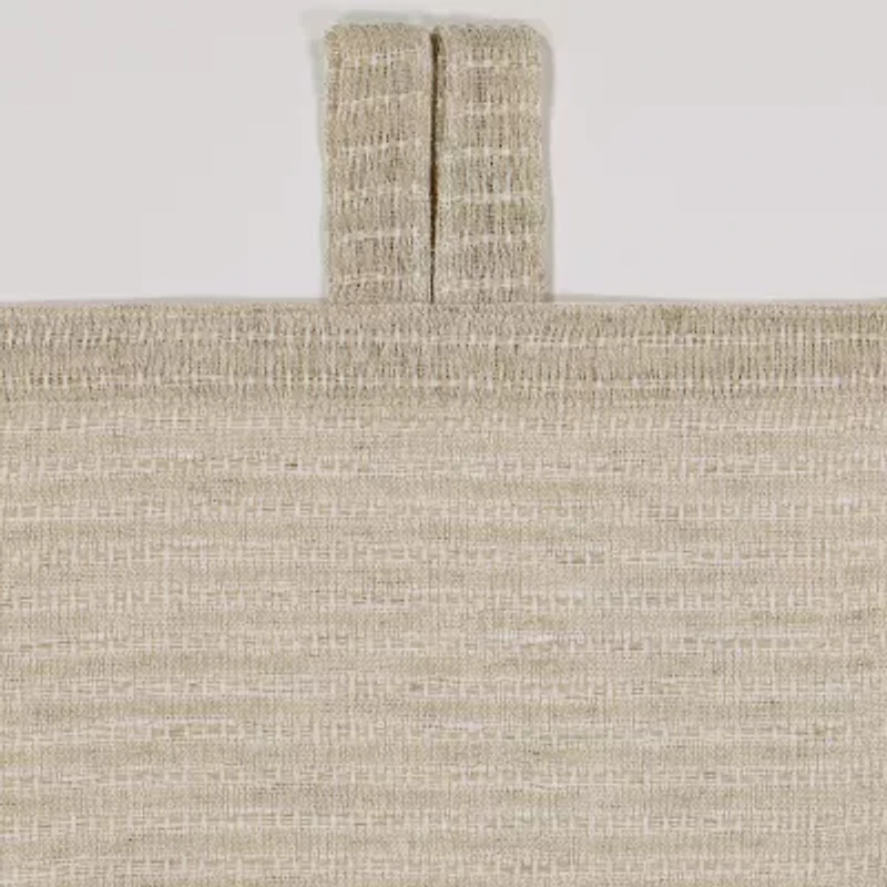 Mercantile Willow Tab Top Light-Filtering Single Curtain Panel
