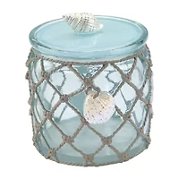 Avanti Seaglass Hand Painted Bathroom Canister