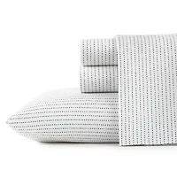 City Scene Cotton Percale 200TC Easy Care Sheet Set