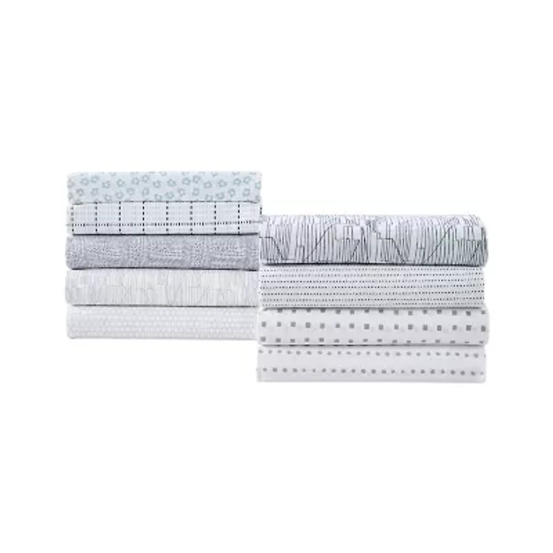 City Scene Cotton Percale 200TC Easy Care Sheet Set
