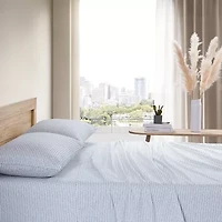 City Scene Cotton Percale 200TC Easy Care Sheet Set