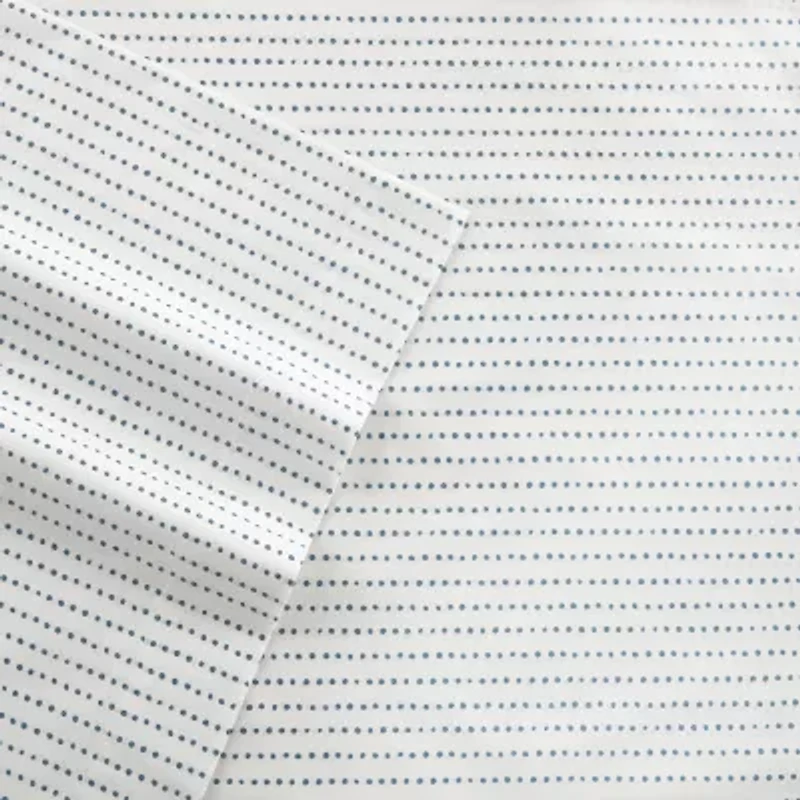 City Scene Cotton Percale 200TC Easy Care Sheet Set