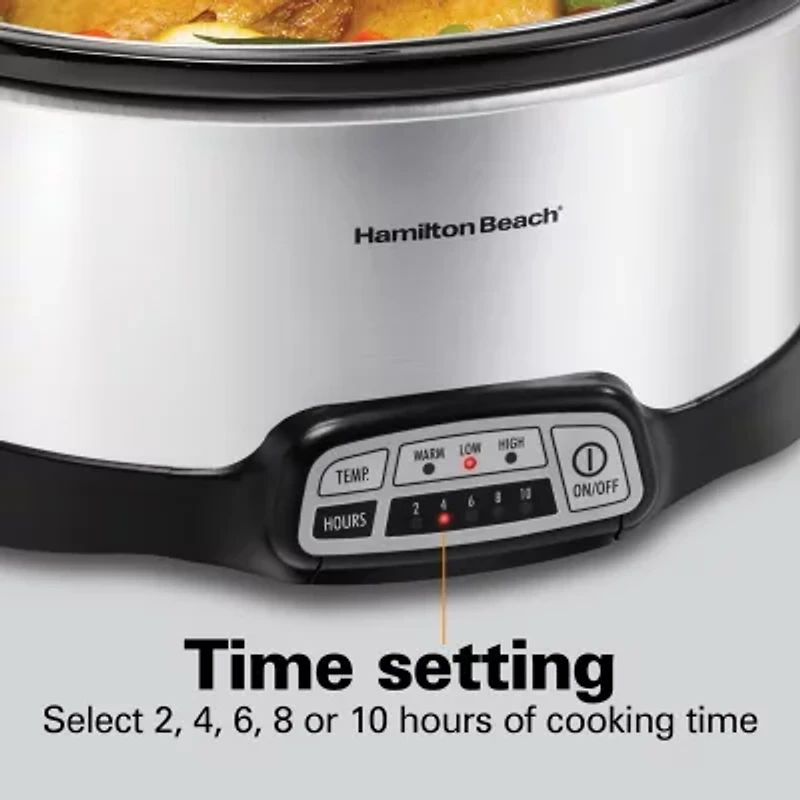 Hamilton Beach® 7-qt. Programmable Oval Slow Cooker