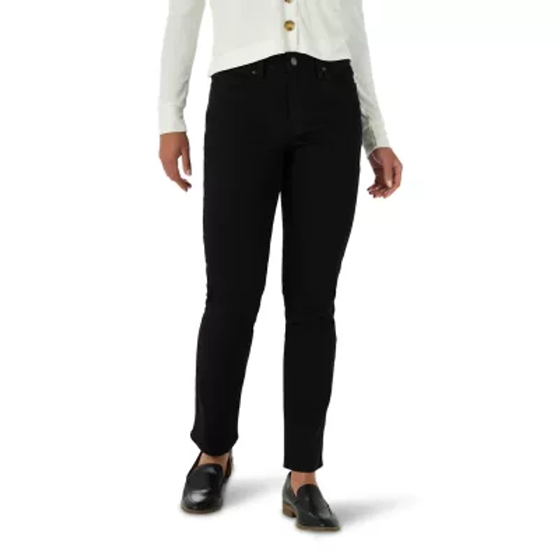 Lee® Womens Legendary Mid Rise Straight Leg Jean