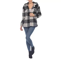 White Mark Womens Lightweight Shirt Jacket