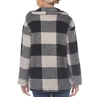 White Mark Womens Lightweight Shirt Jacket