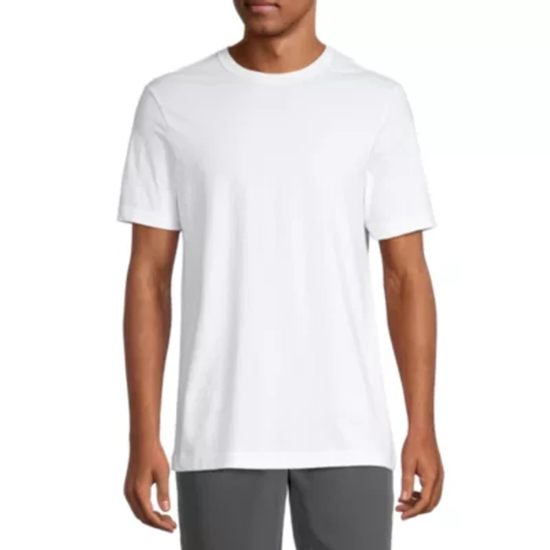 Xersion Xtreme Cotton Mens Crew Neck Short Sleeve T-Shirt