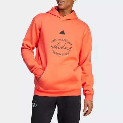 adidas Mens Long Sleeve Active Hoodie
