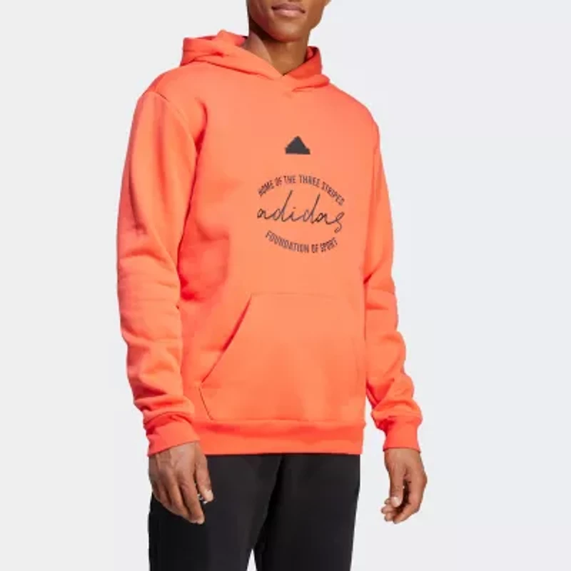 adidas Mens Long Sleeve Active Hoodie