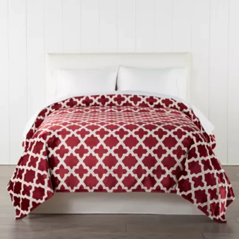 Home Expressions Velvet Plush Blanket