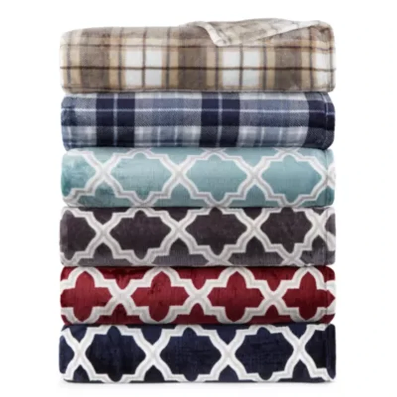 Home Expressions Velvet Plush Blanket