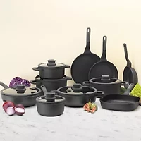 BergHOFF Leo Stone+  Cramic 3-qt. Non-Stick Stockpot with Lid